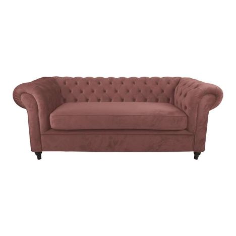 2,5 zitsbank - Giethoorn - Kronos fluweel roze 29