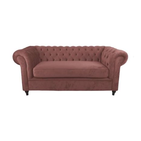 2 zitsbank - Giethoorn - Kronos fluweel roze 29