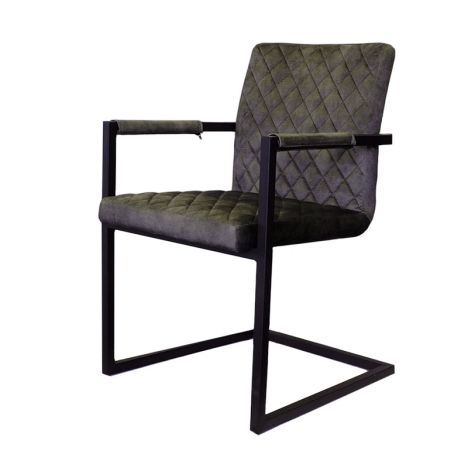 Eetkamerstoel - Rome - stof Adore Groen