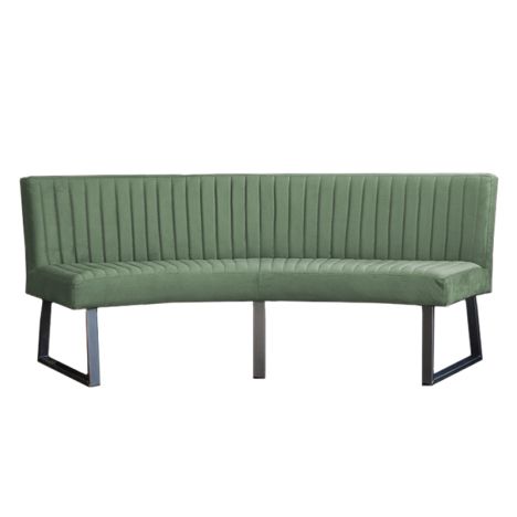 Eetkamerbank - Hengelo - stof Element lichtgroen 11 - geschikt voor ovale tafel 240 cm