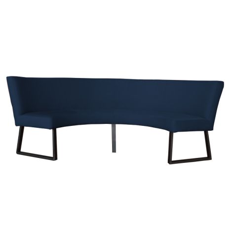 Eetkamerbank - Rotterdam - stof Element blauw 13 - geschikt voor tafel 150 cm