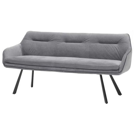 Eetkamerbank - Jazz - Stof Velours antraciet