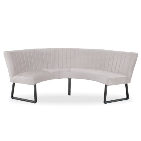 Eetkamerbank - Hengelo - stof Element zand 17 - geschikt voor tafel 150 cm