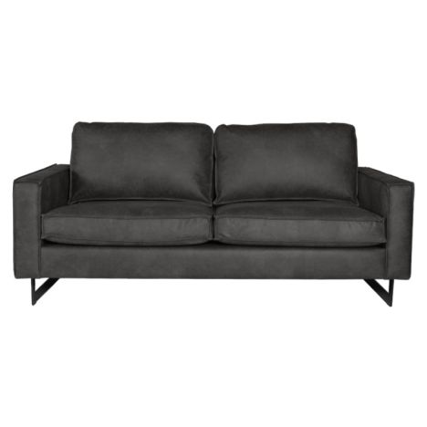 2 zitsbank - Riverdance - leer Colorado antraciet 01