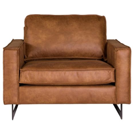 Loveseat - Riverdance - leer Colorado cognac 03